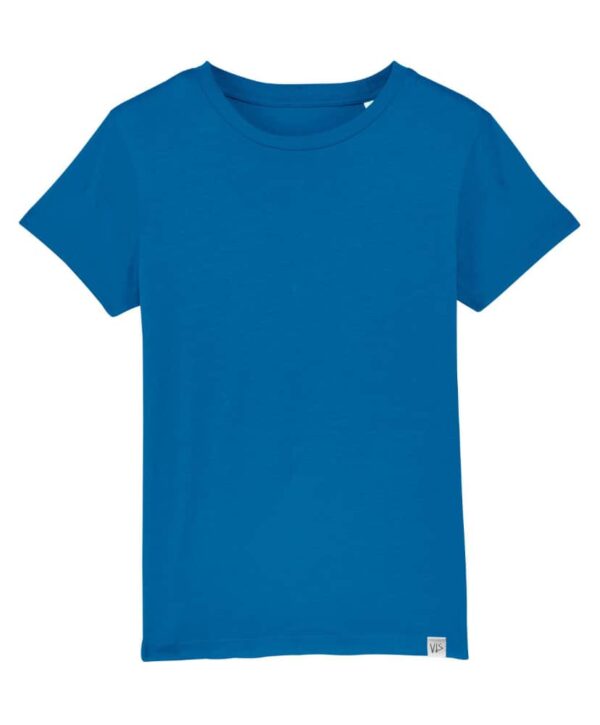 kinder shirt vis wear nachhaltig blau