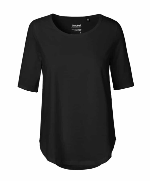 neutral damen langarmshirt schwarz