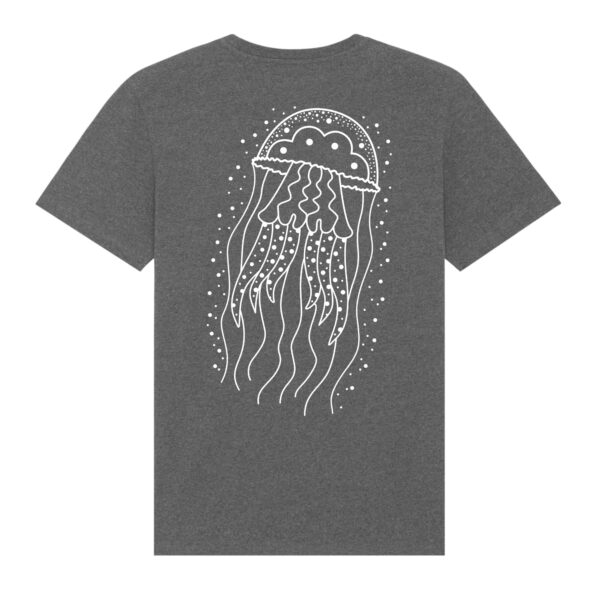 Qualle Premium Shirt Schwarz Meliert